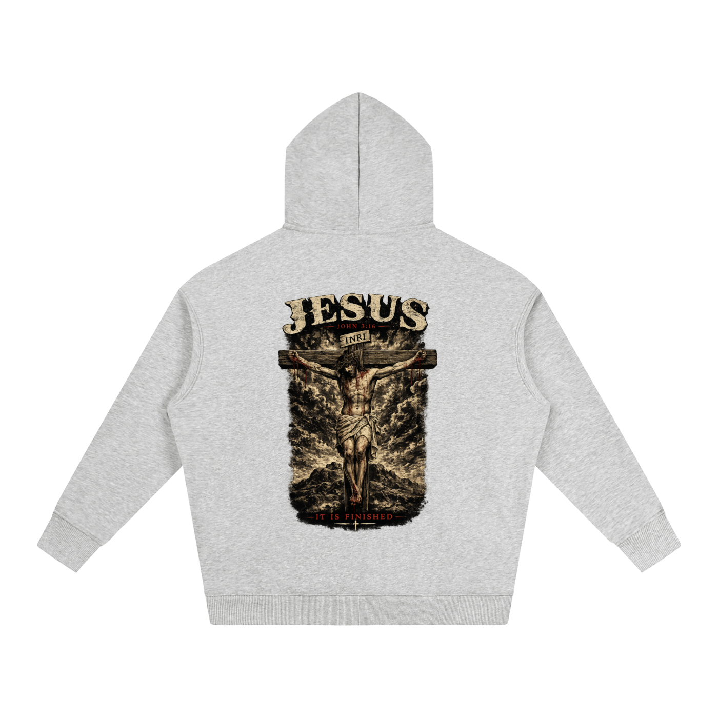 Crowned in Sacrifice Oversized Hoodie