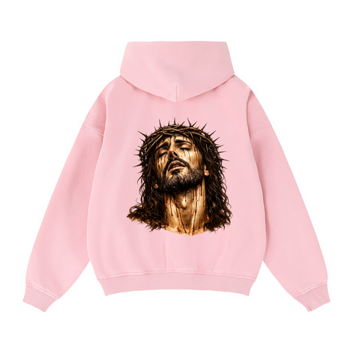 Zip-Through Boxy Fleece Hoodie