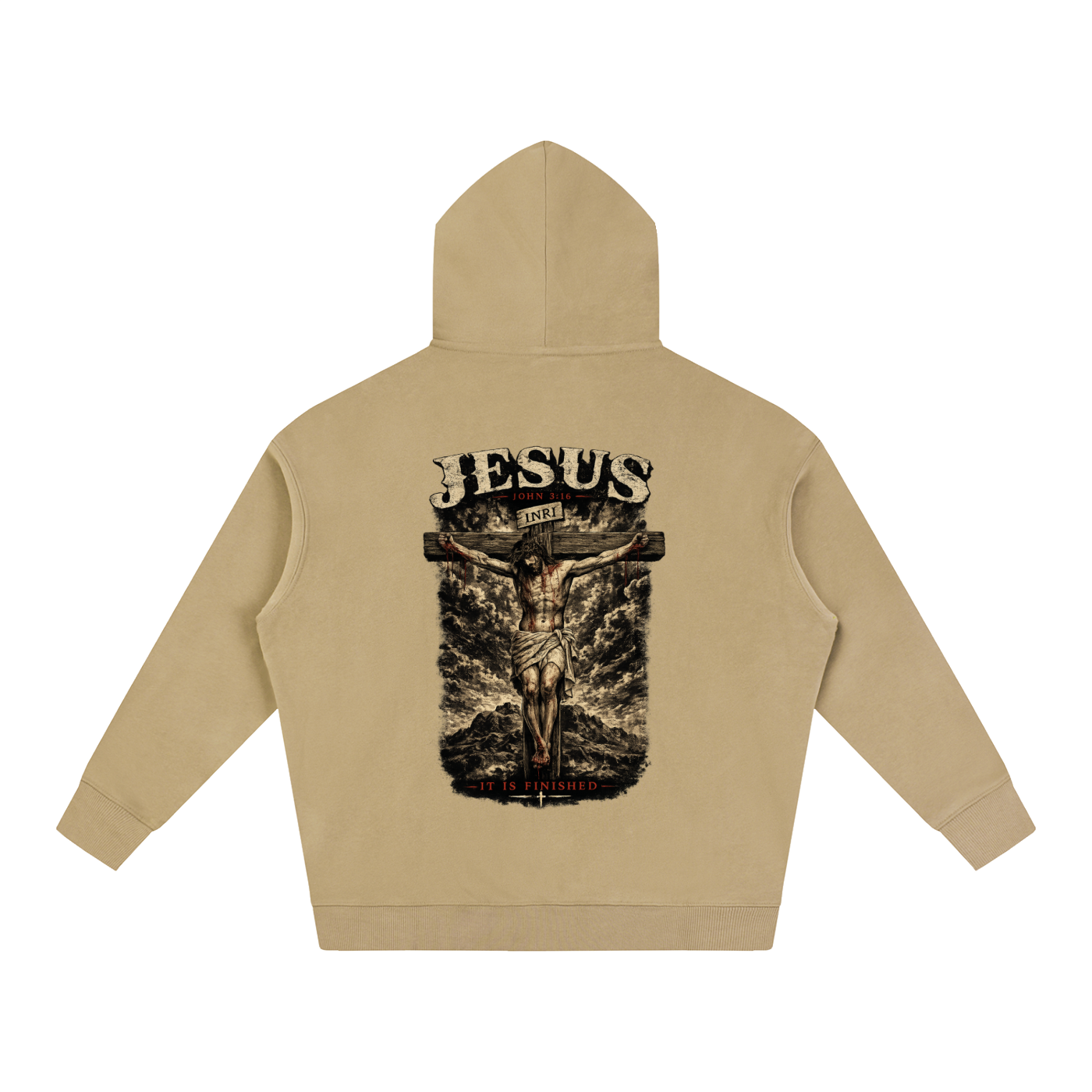 Crowned in Sacrifice Oversized Hoodie