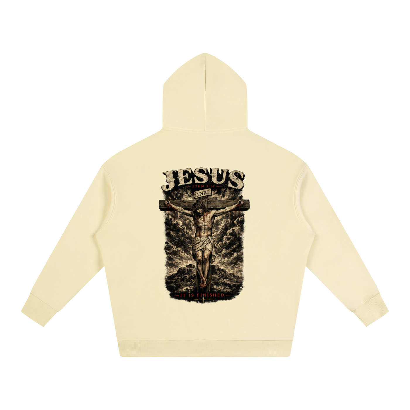 Crowned in Sacrifice Oversized Hoodie